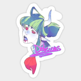 Delicious - Demon Sticker